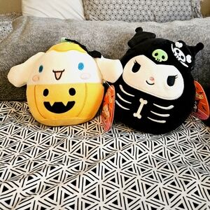 🆕️ Kuromi & Cinnamoroll Squishmallow! Set of 2